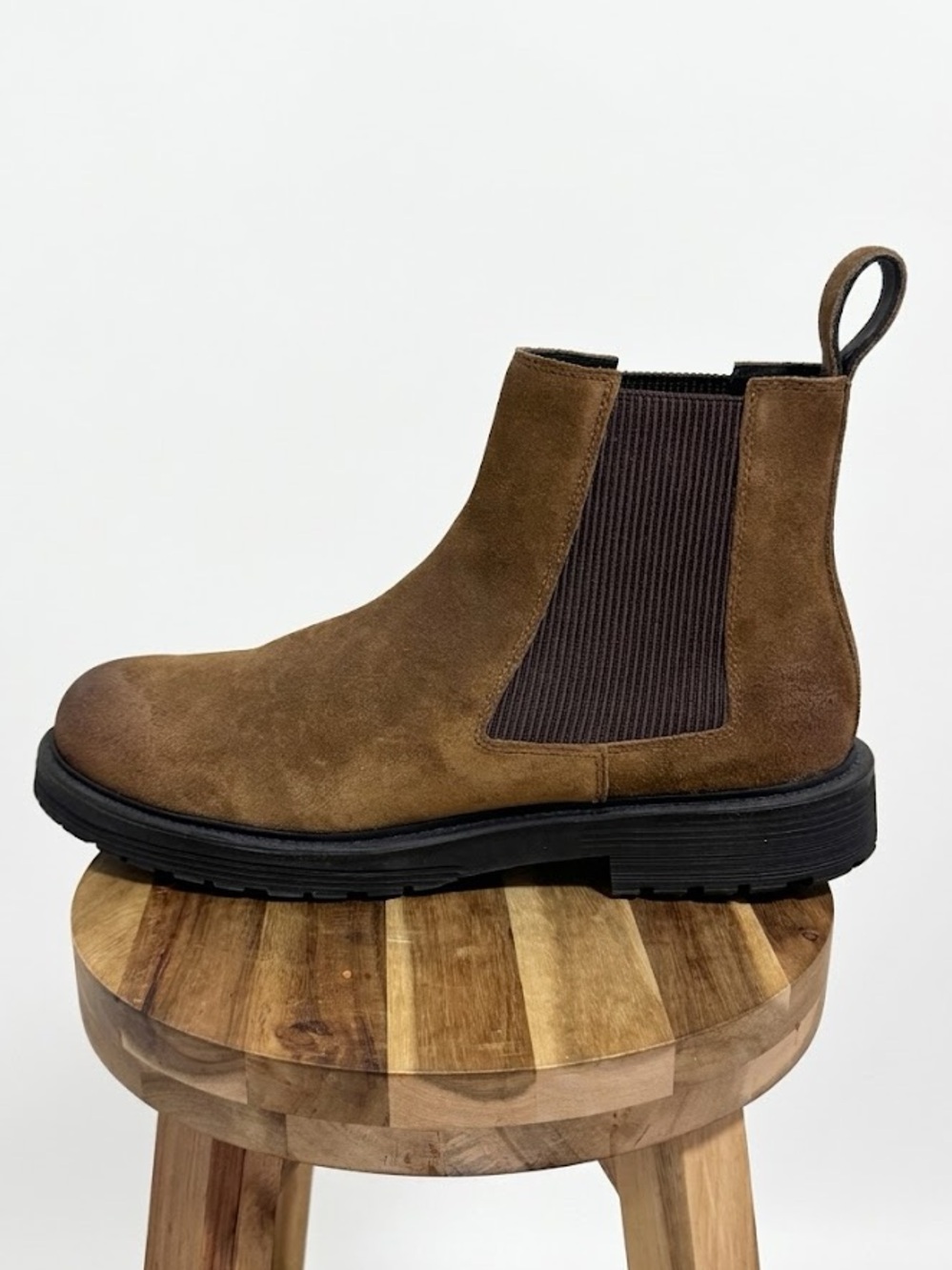 Diesel D-Alabhama LCH Brown Suede Chelsea Boots Men's Size 12 EU 45